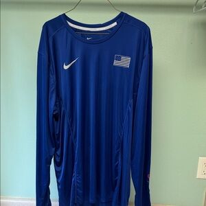 Nike Royal Blue Performance Top